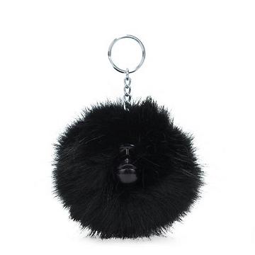 Kipling Pompom Monkey Keychain Aksesuar Siyah | TR 1259DF